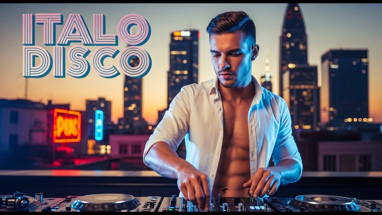 🎶 Italo Disco Summer Lights ✨ 80s DJ Mix | Beach Party Energy