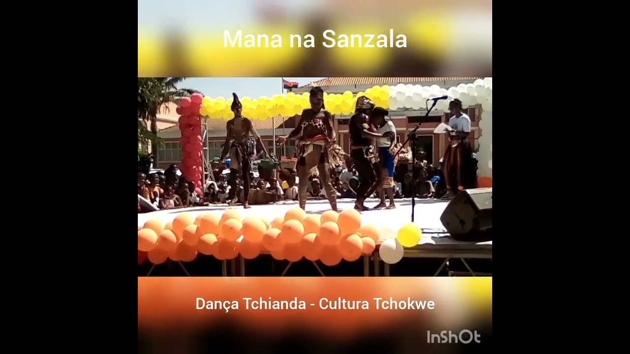 CULTURA DOS POVOS LUNDA E TCHOKWE - DANÇA TCHIANDA. ESSE POVO ESTA EM ANGOLA, RDC E ZÂMBIA