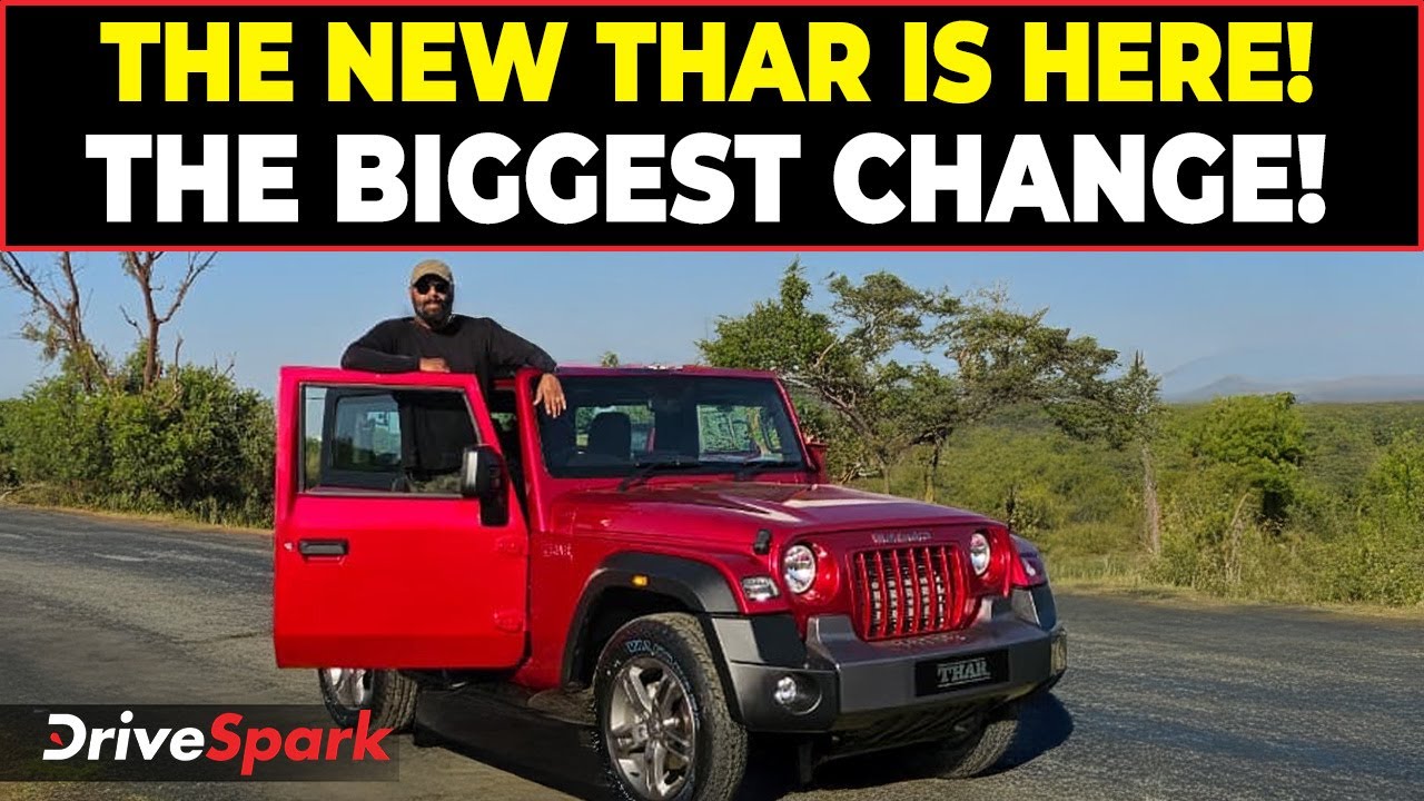 Mahindra Thar 3-Door Facelift (2025) FIRST LOOK Review! New Features, Price & Interior?