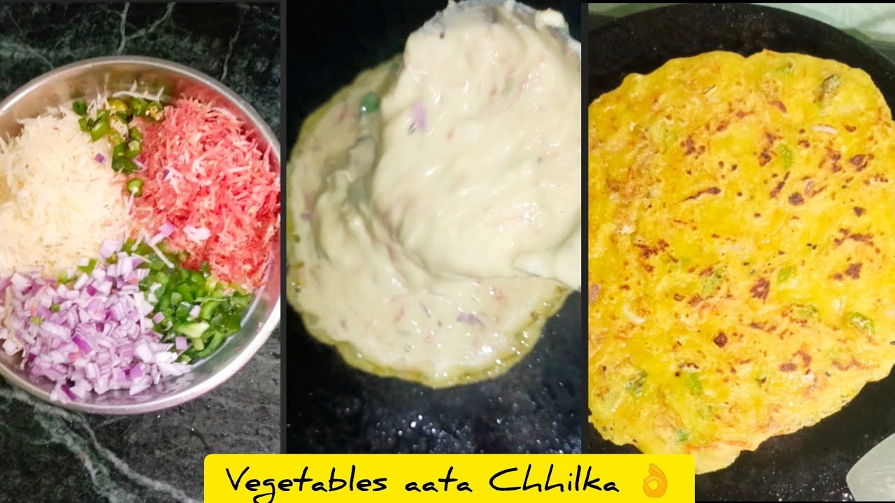 Vegetables aate ka chhilka 👌#coockingvlog #cooking #recipe #homemadereceipe 