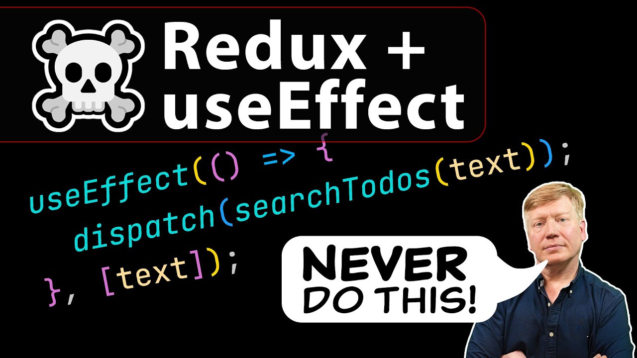 Stop Using useEffect With Redux!