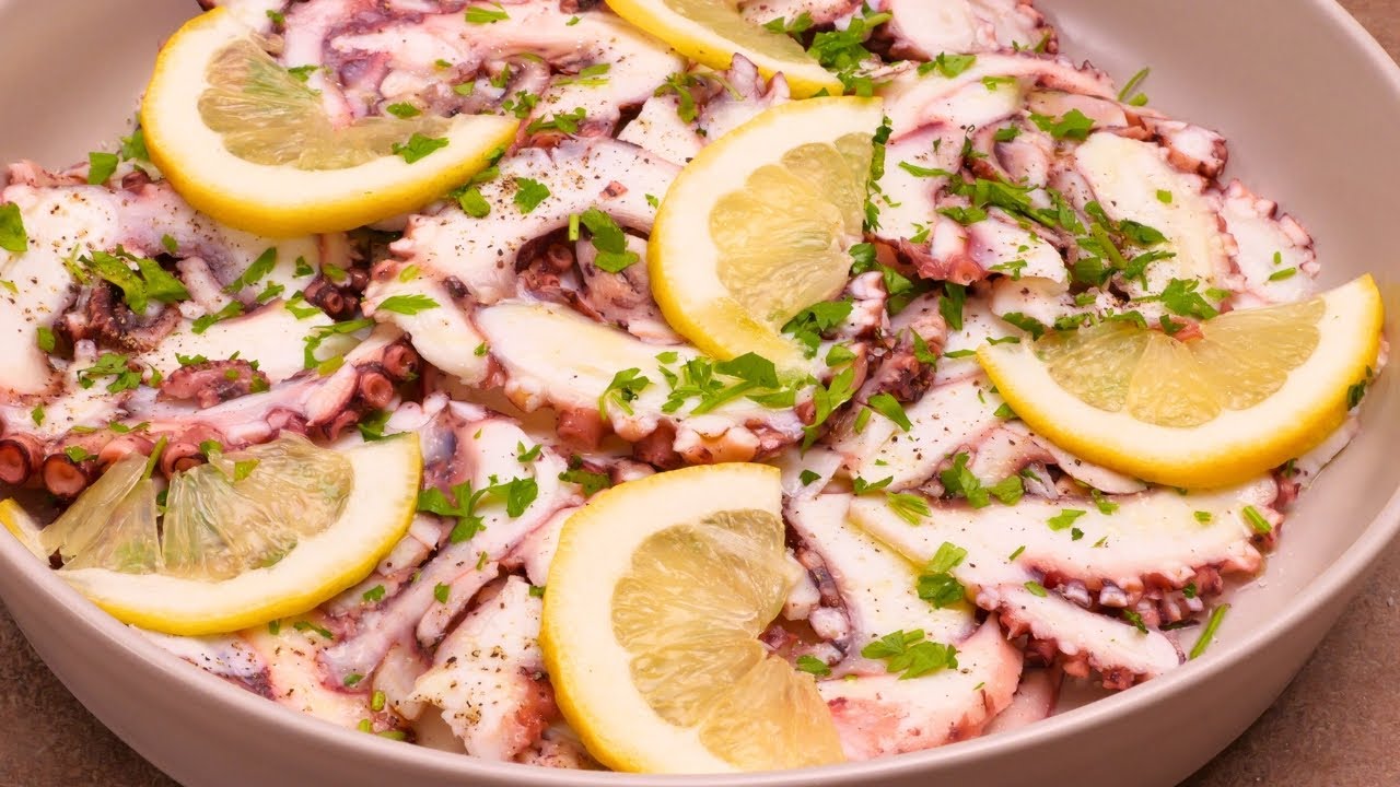 CARPACCIO DI POLPO IN BOTTIGLIA