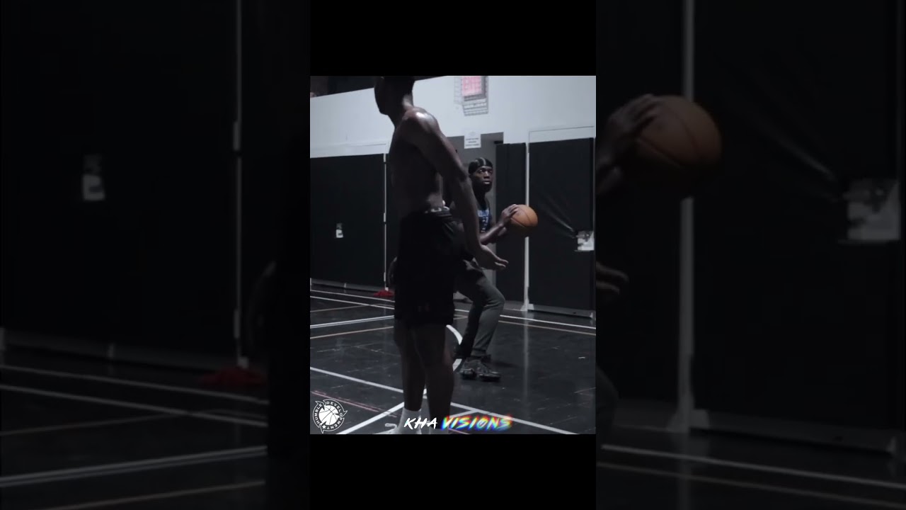 NBA pre draft workout with Keith Williams.