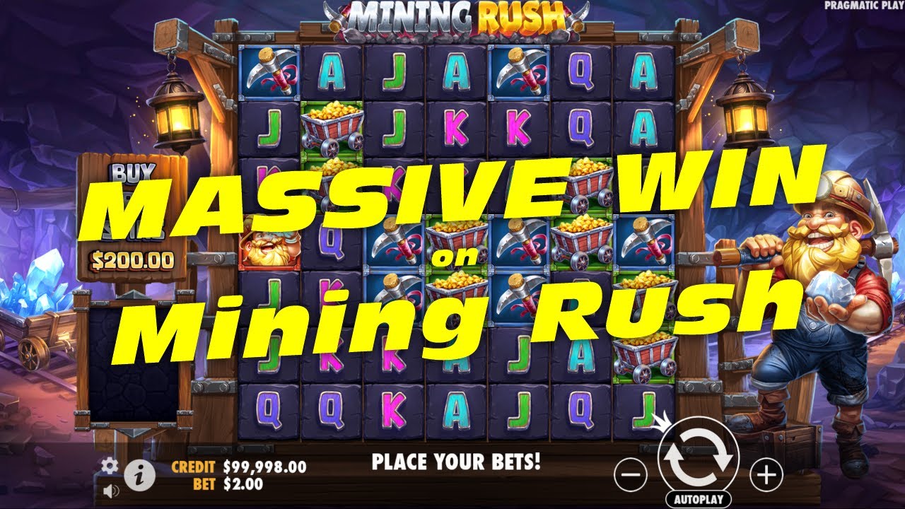 ⛏️ MASSIVE WIN on Mining Rush Slot by Pragmatic Play! 💰