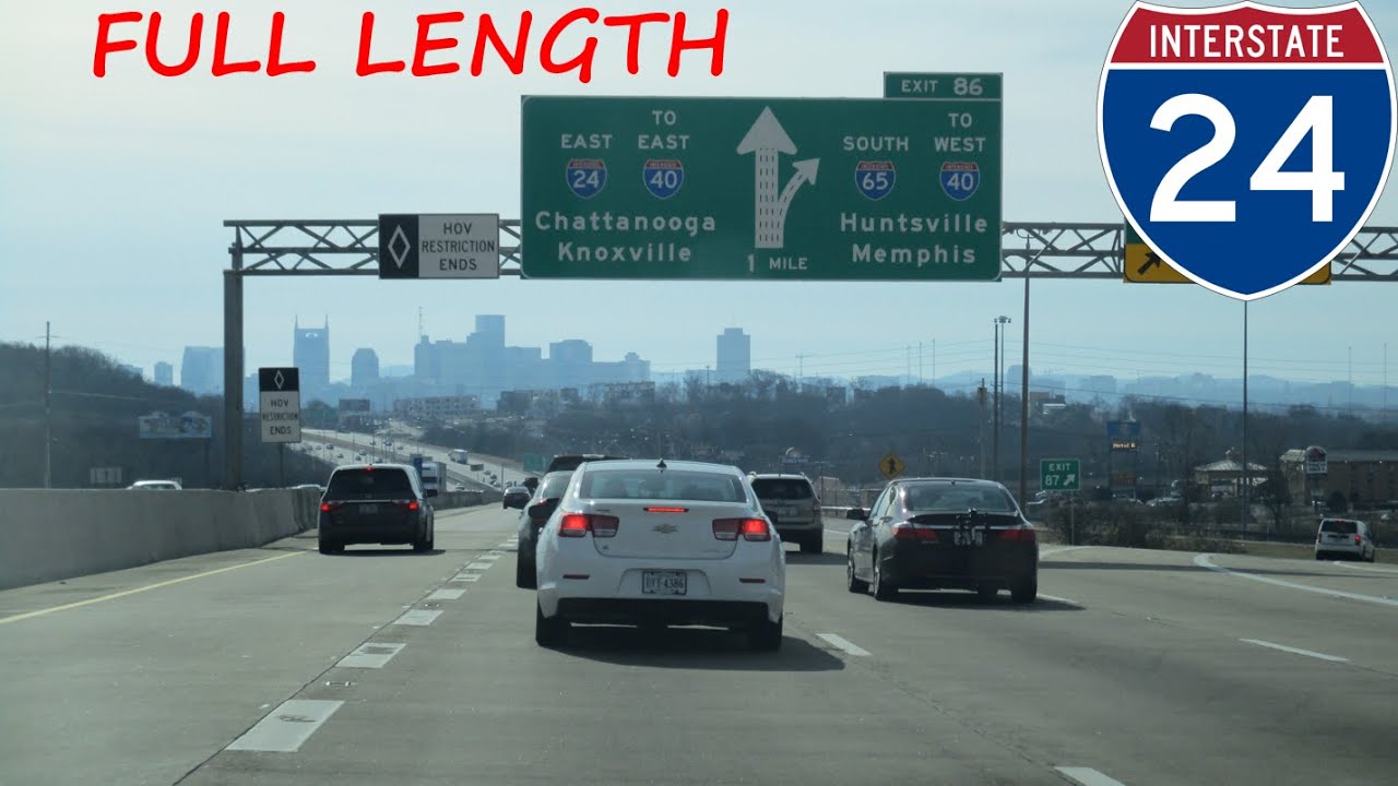 Interstate 24 eastbound
