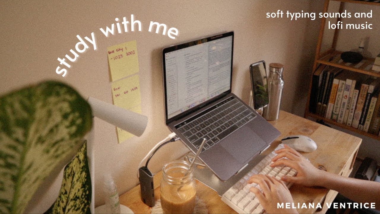 STUDY WITH ME (lofi music and typing sounds) ✨