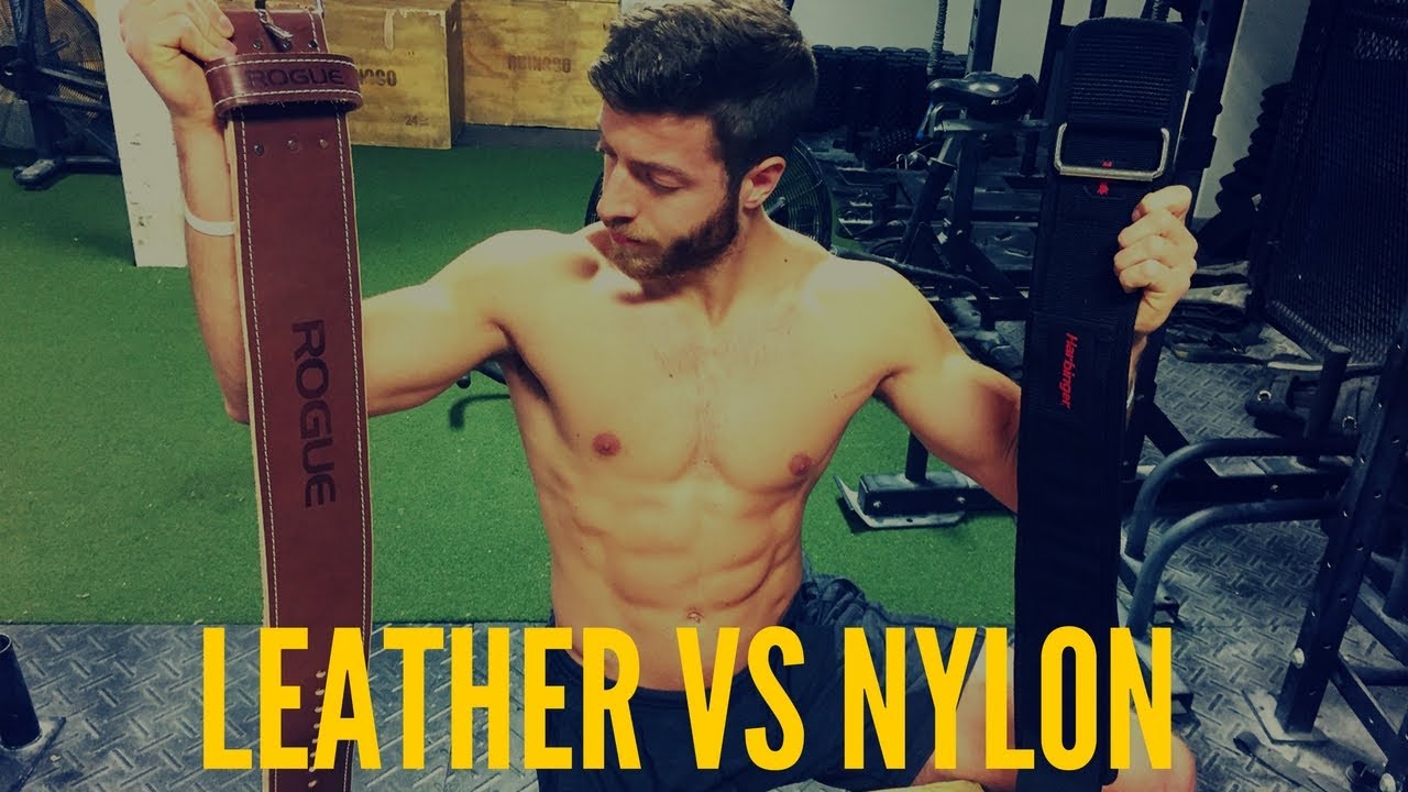 Leather vs Nylon Lifting Belts: What Are the Differences?