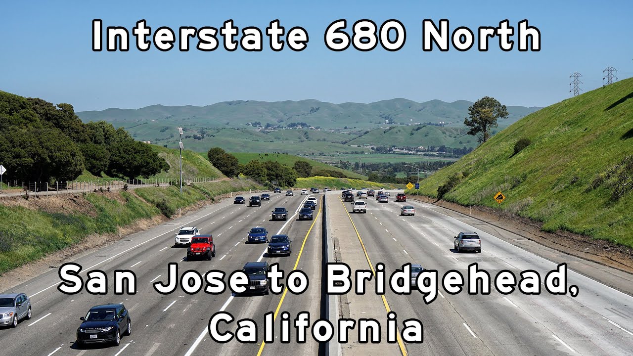 I-680 North - San Jose to Bridgehead - San Francisco Bay Area, California - 2018/03/31