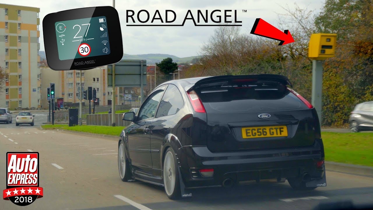 ОБЗОР ДЕТЕКТОРА КАМЕР КОНТРОЛЯ СКОРОСТИ ROAD ANGEL PURE SPEED В FOCUS ST