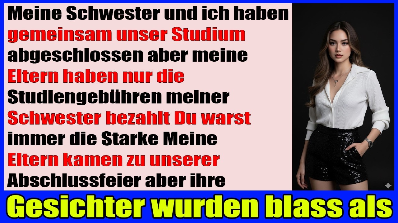 Meine Eltern zahlten nur für meine Schwester  dann gewann ich $100K Stipendium & Jobangebot