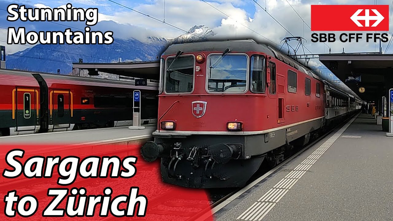 Stunning Swiss Mountain scenery on the Sargans to Z&uuml;rich railway | Trip report