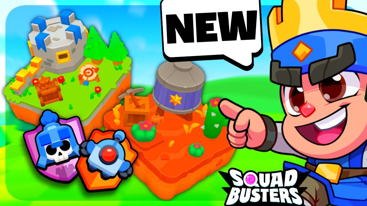 NUOVI MONDI di DESERTO & ROYALE su SQUAD BUSTERS!!! - Squad Busters ITA