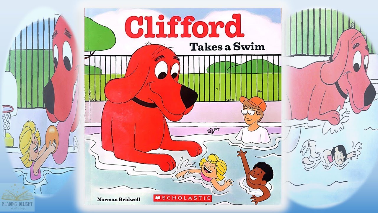 🐾💦Kids Read Aloud: Clifford Takes a Swim by Norman Bridwell