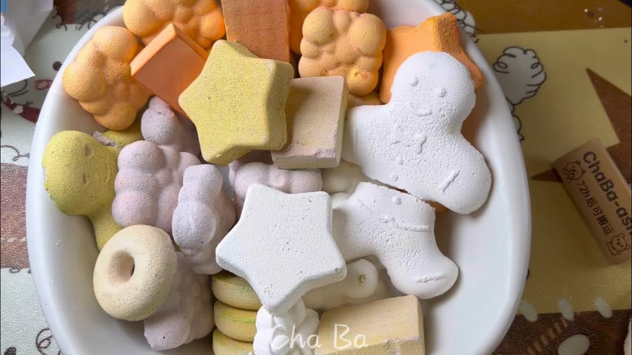 Gym Chalk｜Homemade colored chalk from @Kangjunyun-ASMR 