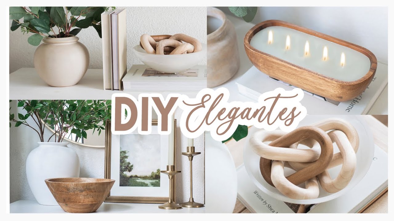 💡¡DIY de Lujo! Se Ve Carísimo Pero Me Costó Casi Nada😮 IDEAS FÁCILES ELEGANTES Y ECONÓMICOS
