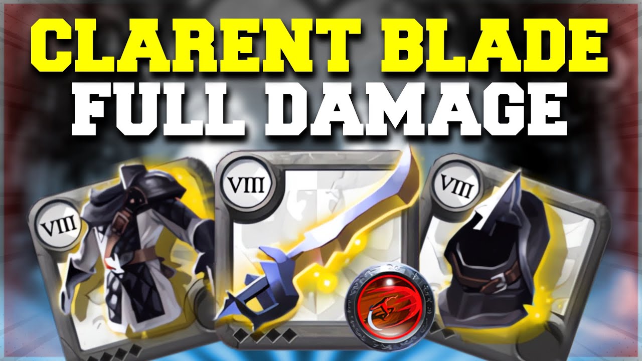 FULL DAMAGE CLARENT BLADE | Albion Online