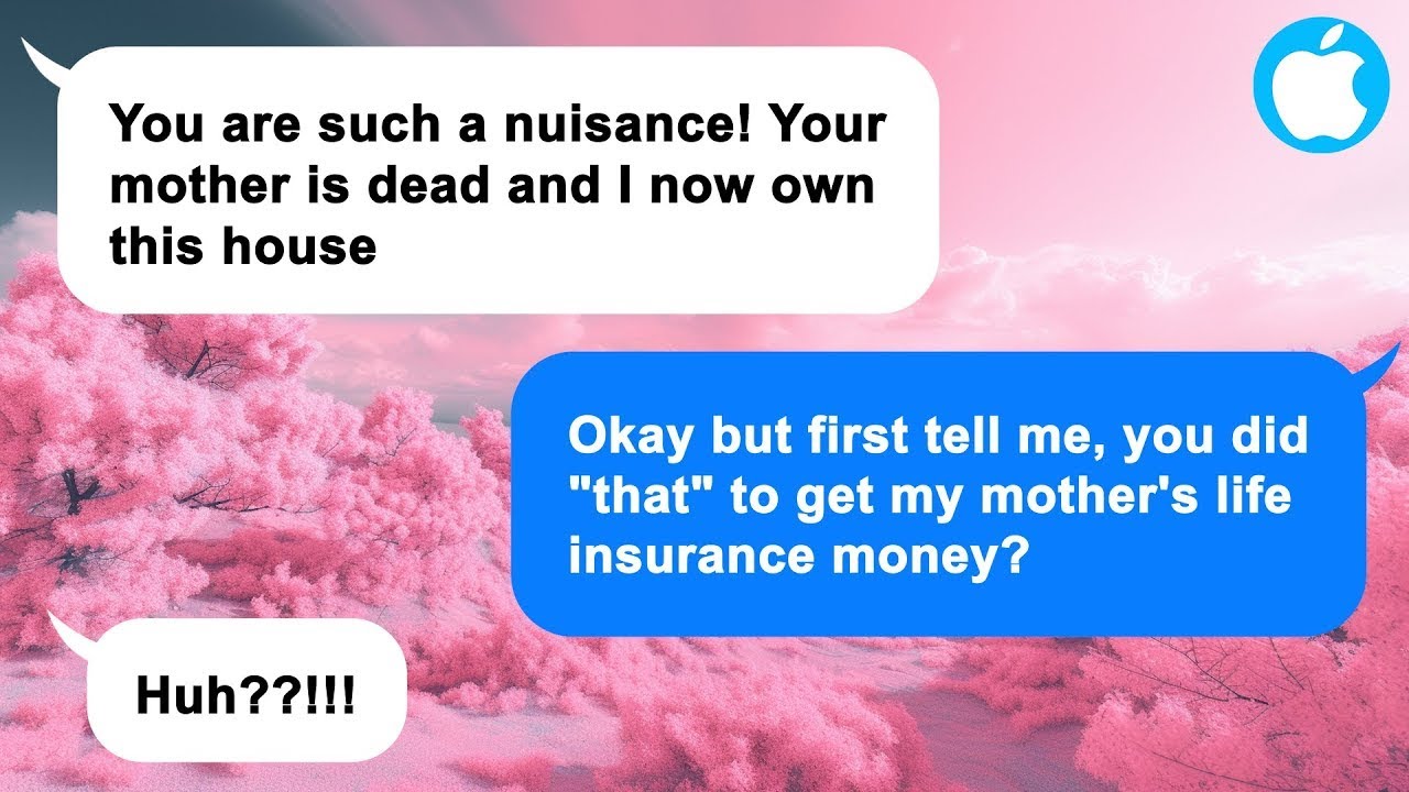 [Apple] My mom passed away suddenly, I discovered her life insurance check in my stepfather's room