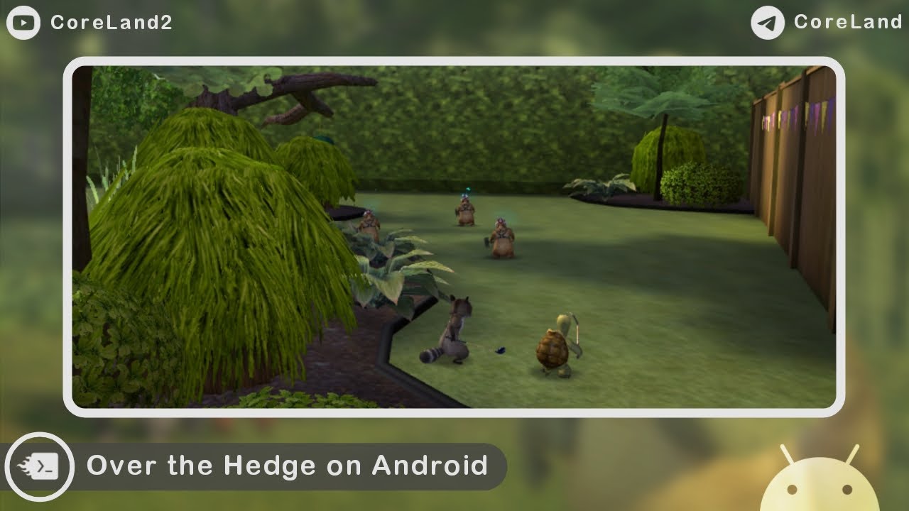 Over the Hedge on Android | Mobox