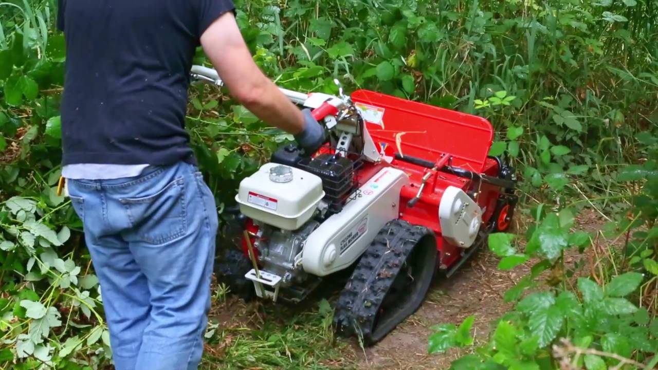 How to Use a Walk Behind Brush Mower - The Cyclone Flail Mower