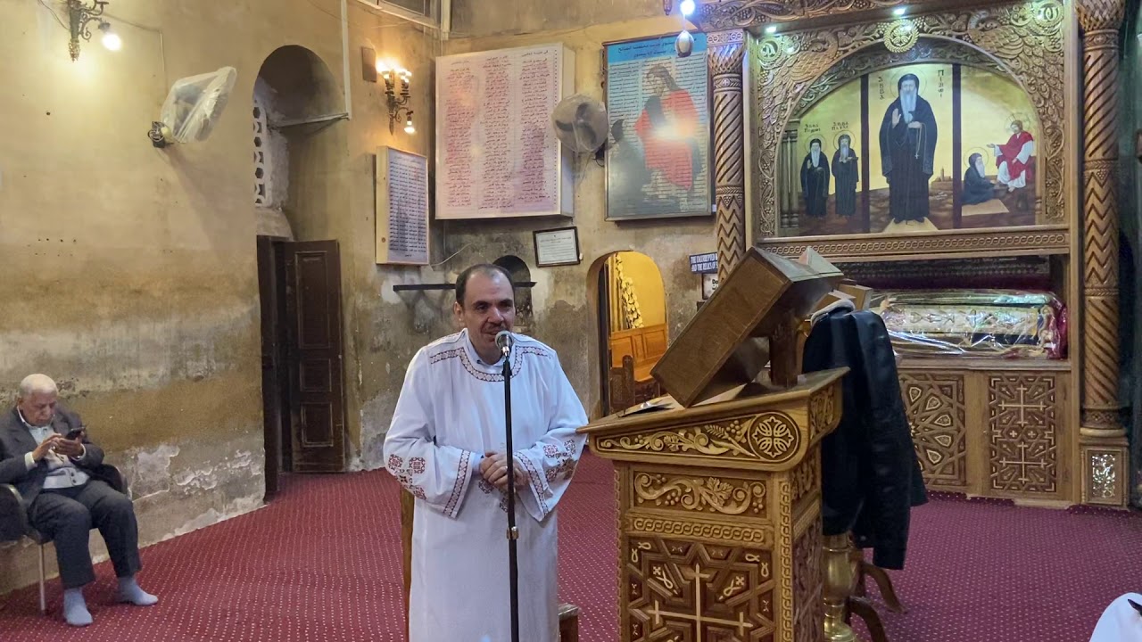 قداس إستلام الذبيحة للقس بقطر نسيم بديرالأنبا بيشوي بوادي النطرون السبت 21 مارس 2020م