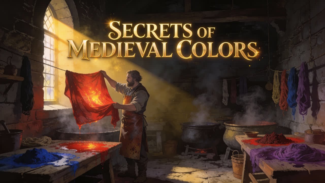 How Medieval Dyers Got Vibrant Colors From Bugs