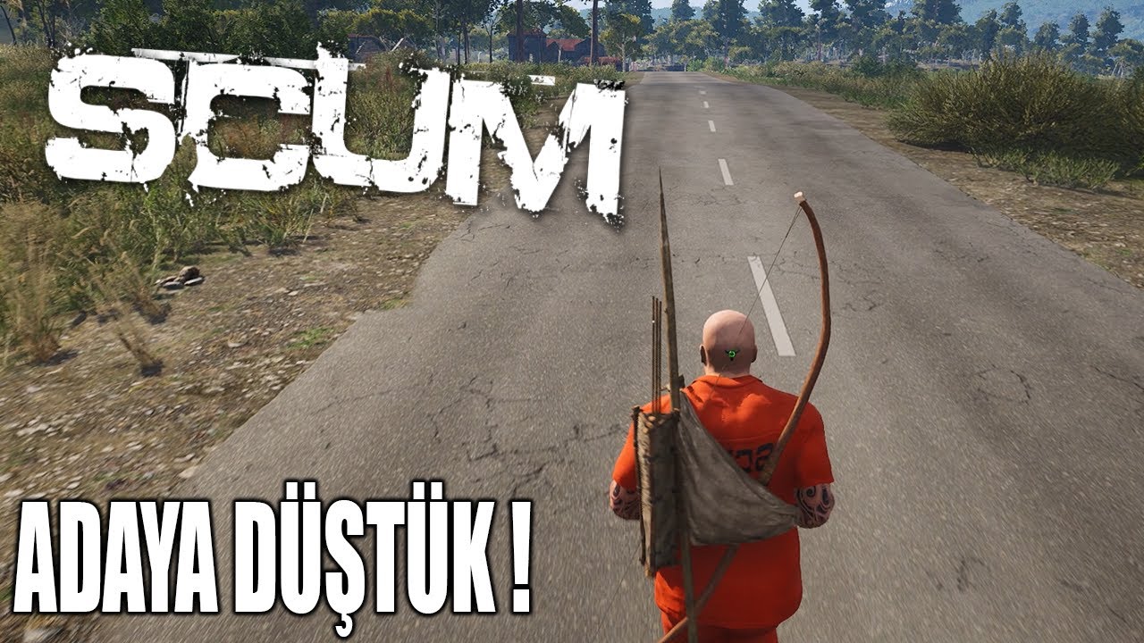 SCUM - Hayatta Kalma - Adaya Düştük! - Bölüm 1