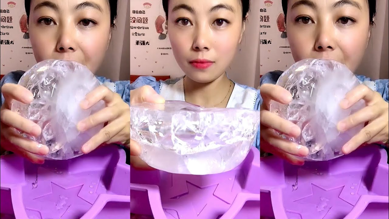 ZHAOFENG HARD ICE / CLEAR ICE. ICE EATING