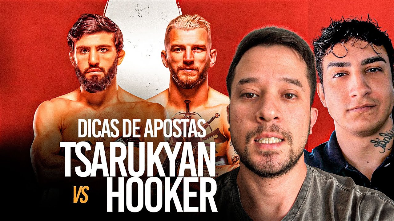 UFC TSARUKYAN VS HOOKER - DICAS DE APOSTAS