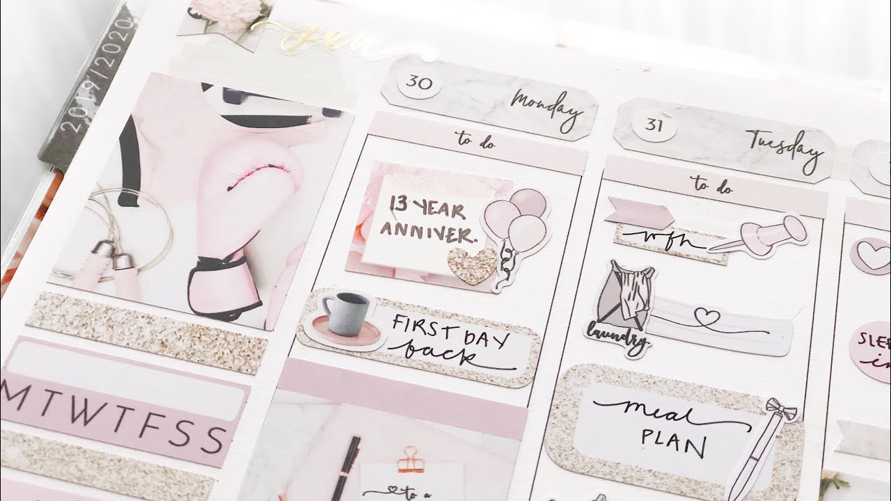 Plan with Me - No sticker kit, only leftover stickers! Ft The GP Studio