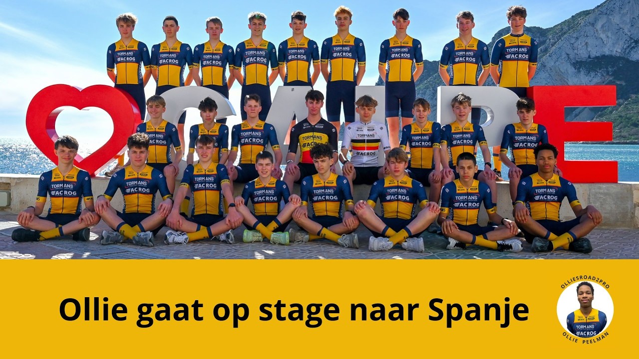Ollie gaat op stage naar Spanje