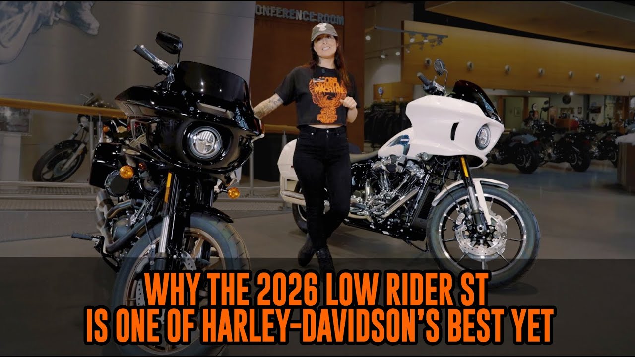 Почему Low Rider ST 2026 года — один из лучших мотоциклов Harley-Davidson на сегодняшний день