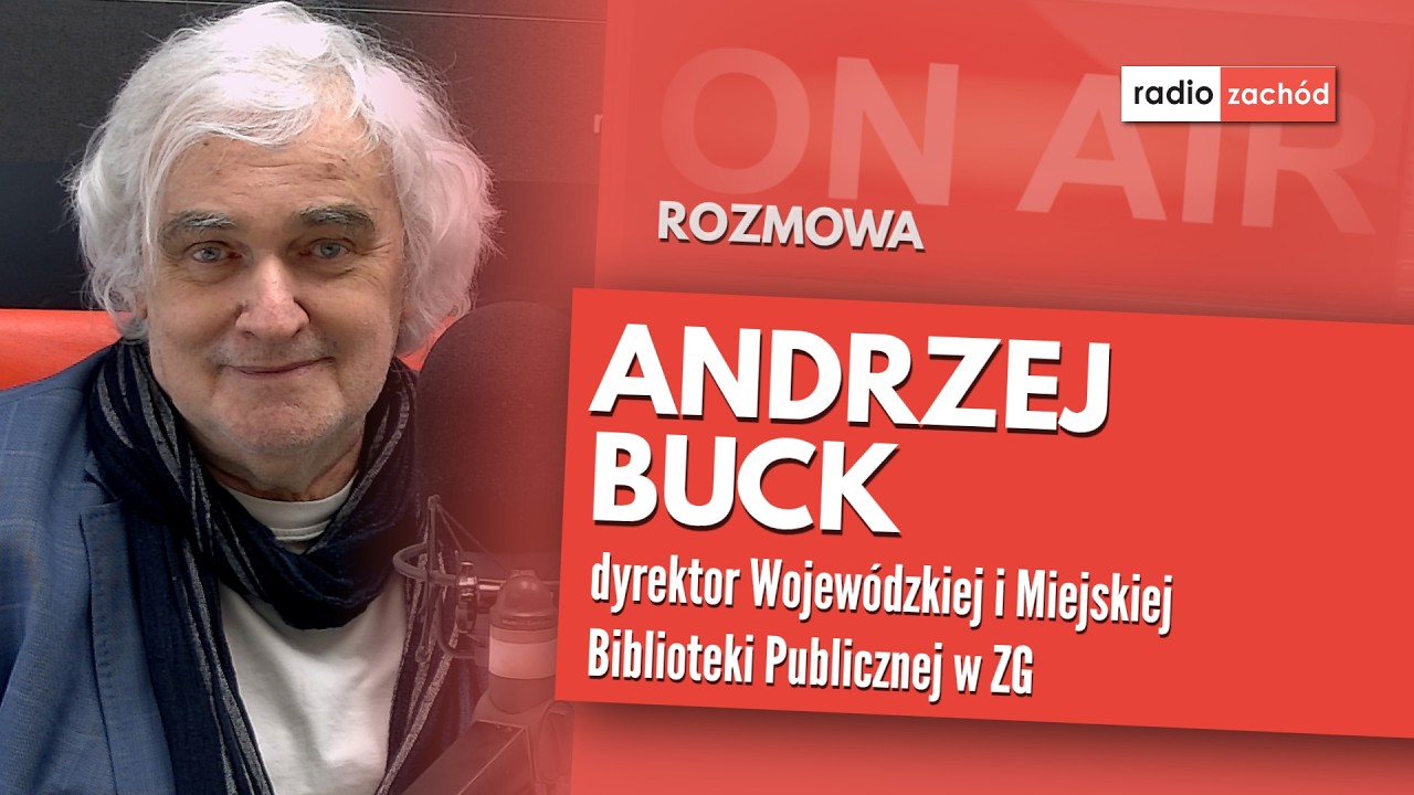 Andrzej Buck dyrektor WiMBP im.C.Norwida w Zielonej Górze