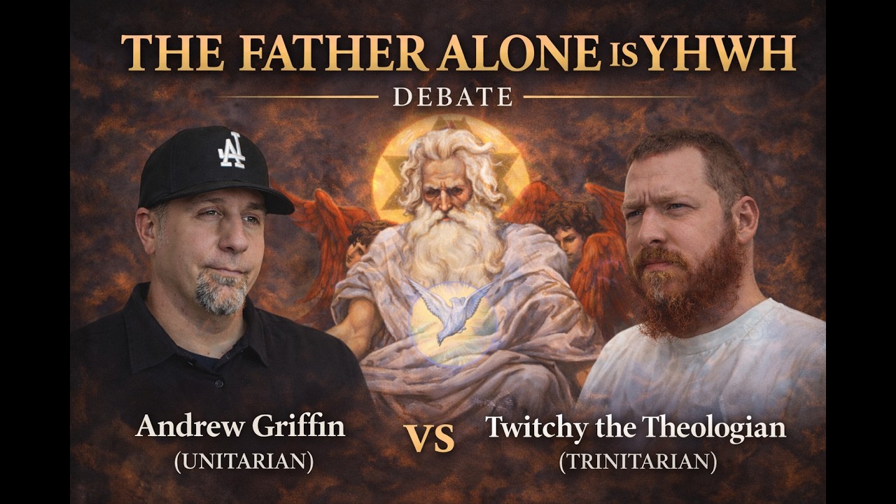 The Father alone is YHWH DEBATE   Andrew Griffin (Unitarian) vs  Twitchy Theologian (Trinitarian)