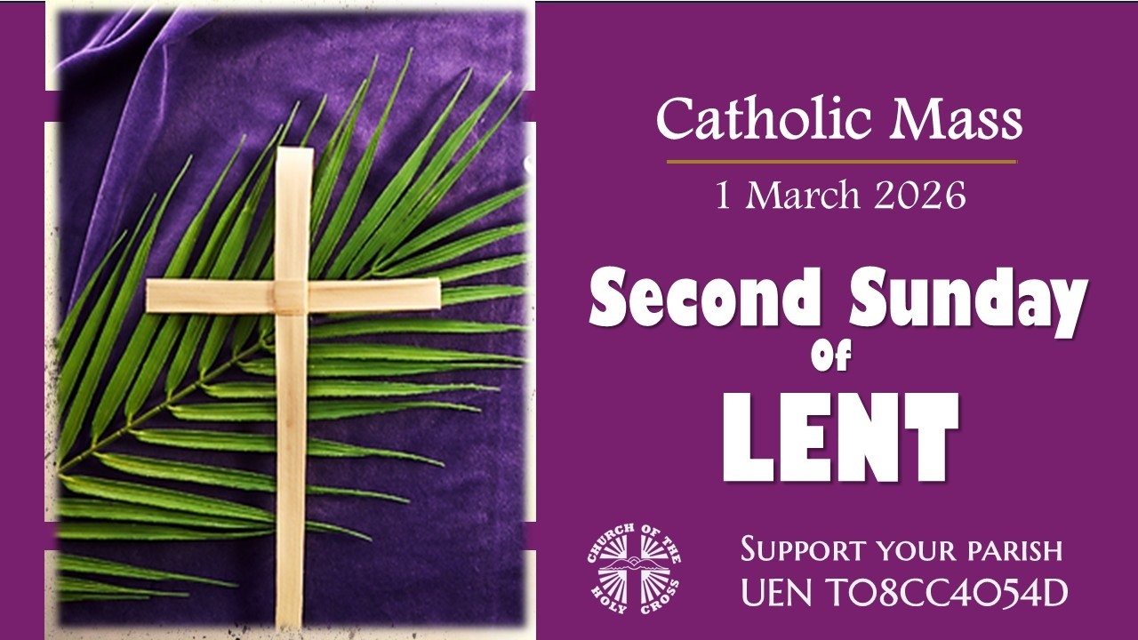 Catholic Mass - Second Sunday of LENT 1 March 2026 - LIVESTREAM