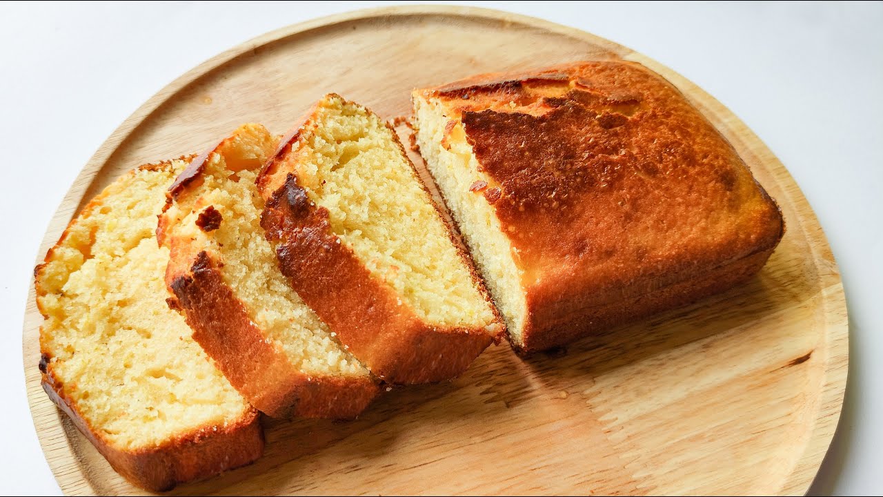 The simple lemon cake in just 10 minutes! Minimal ingredients! Ready to eat every day!