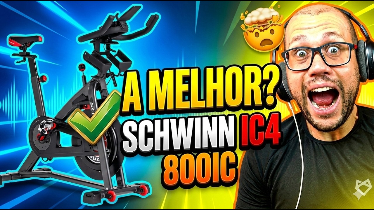 Bike Spinning Schwinn IC4 800IC A Melhor Bicicleta de Spinning para Casa