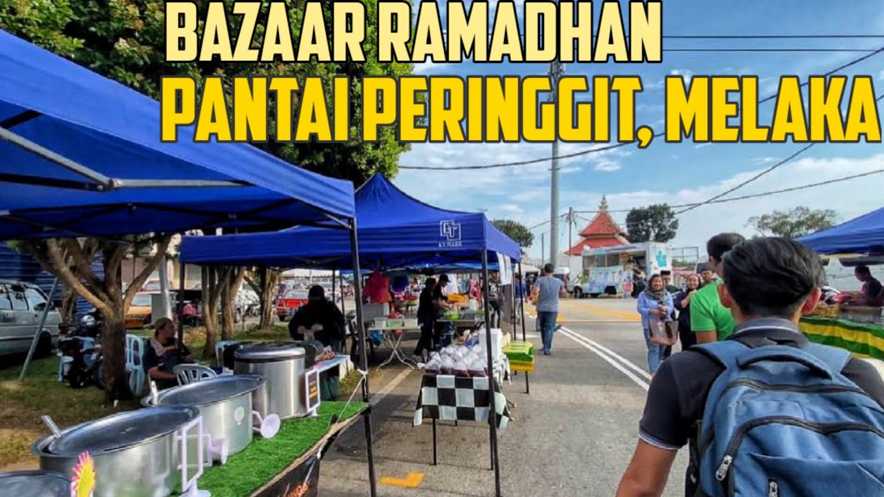 Walk at Bazar Ramadhan Pantai Peringgit, Melaka | Berburu Takjil 2023