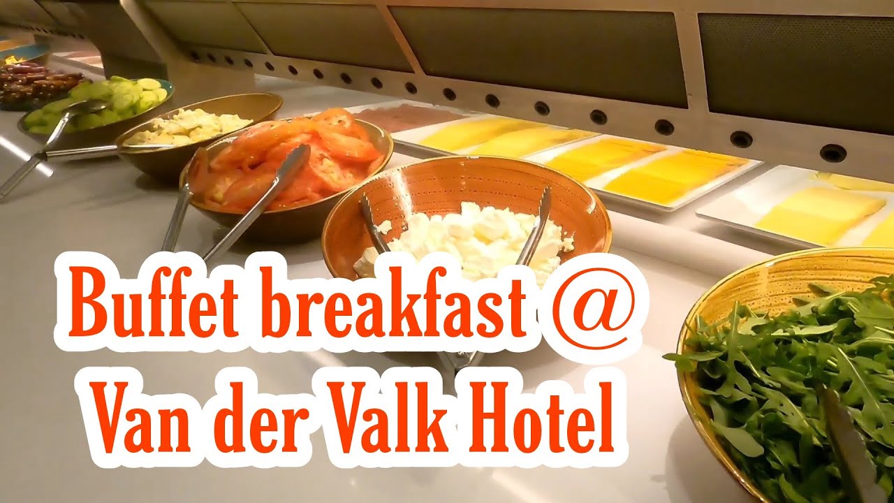 Buffet Breakfast at Van der Valk Hotel/ Schiphol, Amsterdam