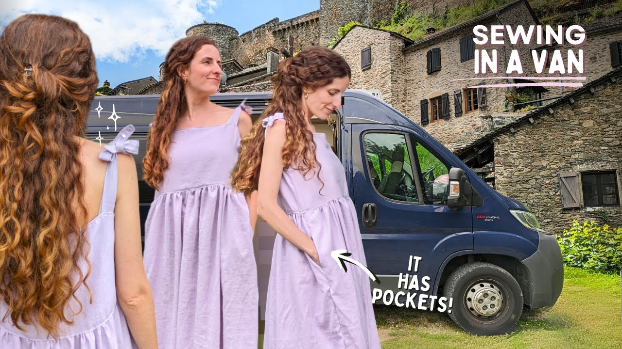 Сшить платье мечты в фургоне 🚐🌷 Плохая идея?