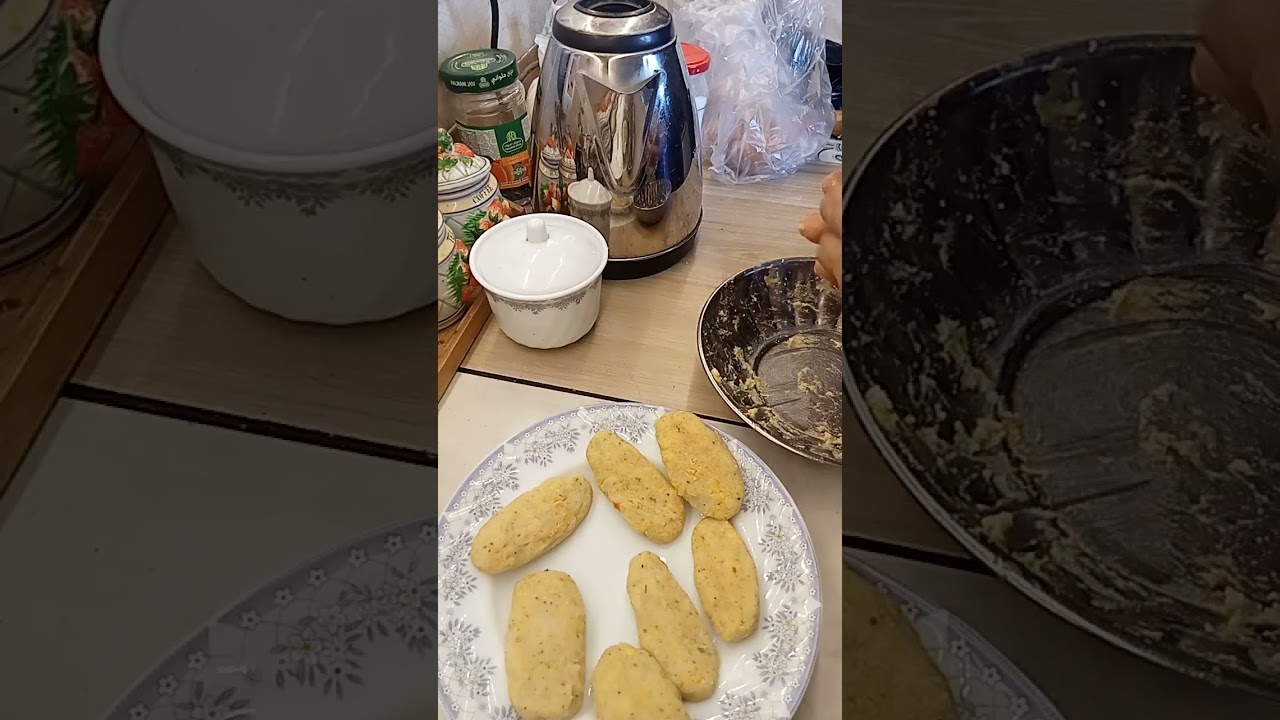طريقة عمل البطاطس البانيه بالجبنه النستو