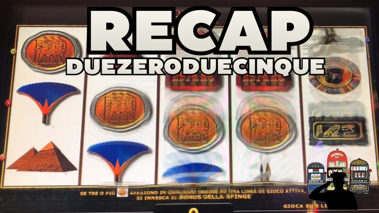 Sphinx Recap 2025 - Slot da Bar 🔞 Sempre e solo a Bet Max