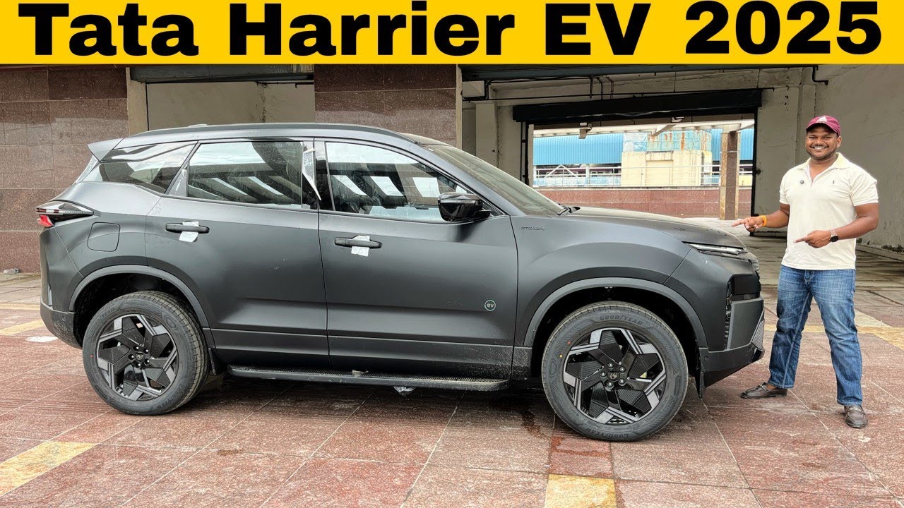 Tata Harrier EV Stealth Mate 2025 Review | Harrier EV Walkaround And Details