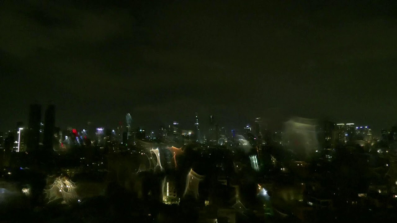 View of Jerusalem & Tel Aviv skylines