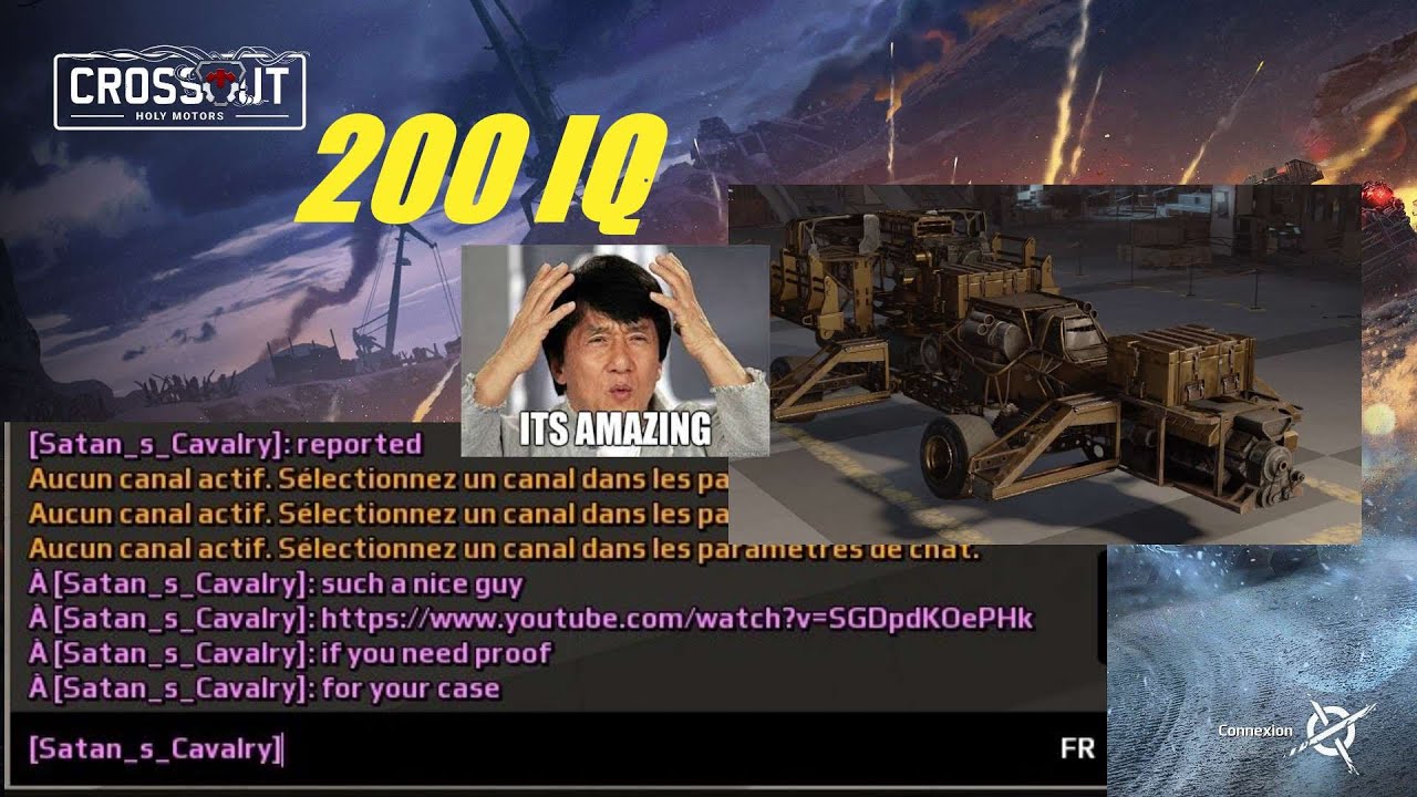 200 IQ reaper method succes (crossout red light)