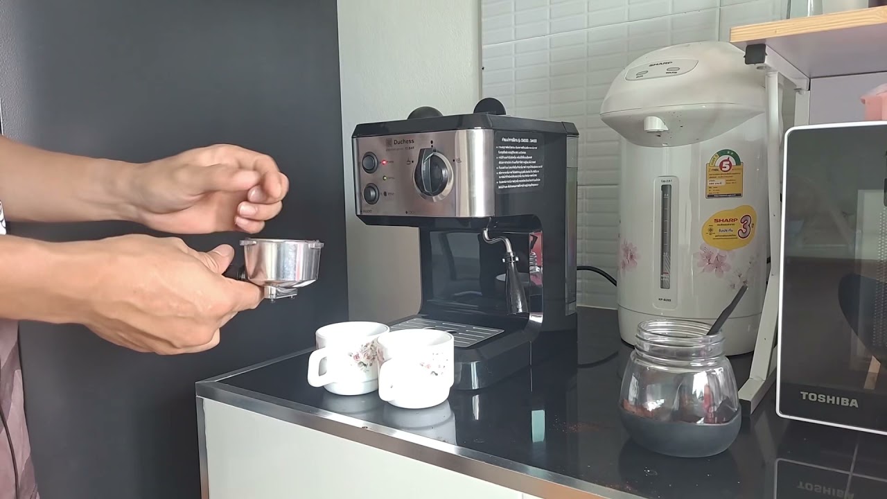 รีวิวการใช้งานเครื่องชงกาแฟ Duchess รุ่น CM3000 สั่งออนไลน์มาจาก shopee Life#05