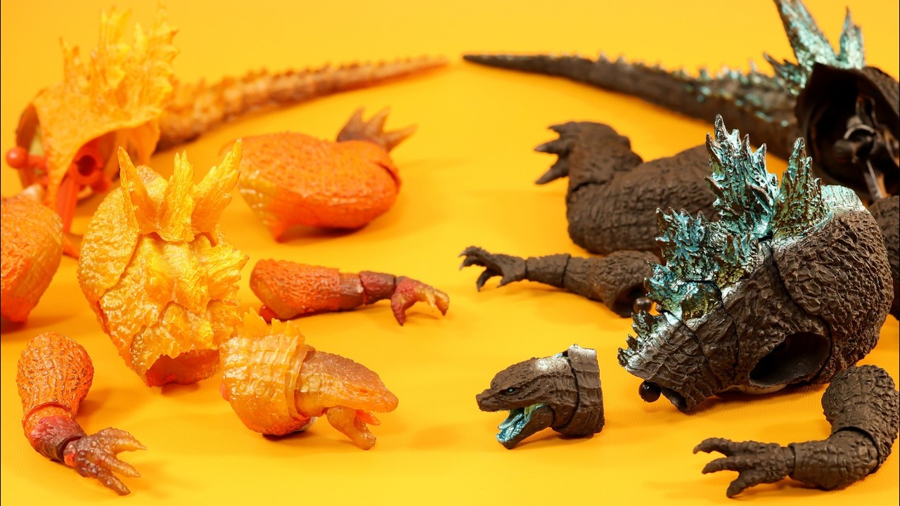 Godzilla All SH MonsterArts 2024 Mashup