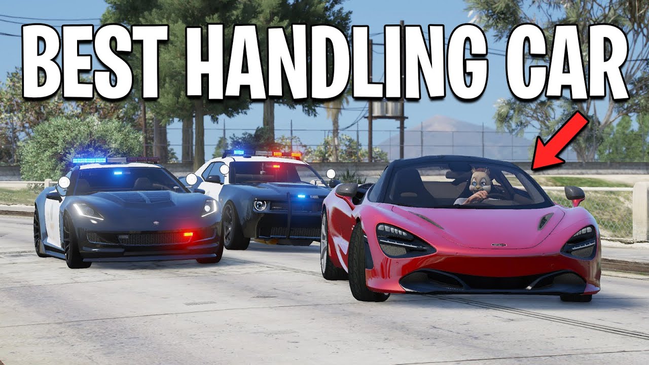 Running From The Cops In The Best Handling Car on GTA 5 RP