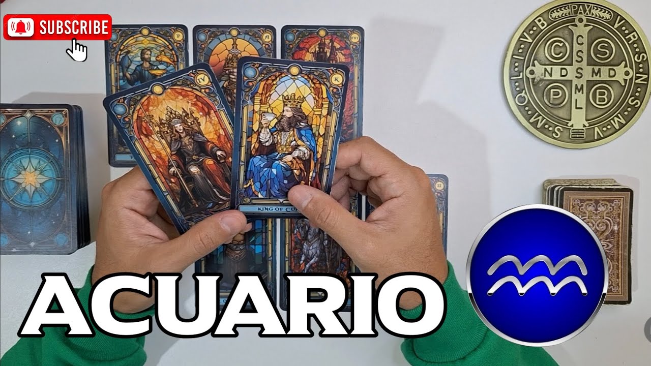 Acuario🔮QUEDARÁS BOCA ABIERTA!! CIERRAS UN PATRÓN REPETITIVO AL FIN. EFECTIVO, VIAJE Y MUDANZA