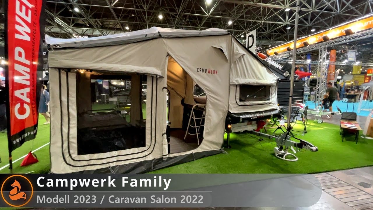 Складной караван Campwerk Family - 2023 🦊 Салон караванов 2022