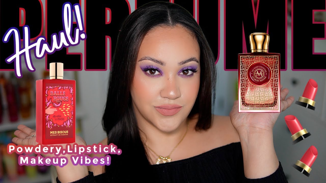 PERFUMES THAT SMELL LIKE MAKEUP & LIPSTICK 💄NEW  LUXURY PERFUMES IN MY COLLECTION! |  | AMY GLAM ✨